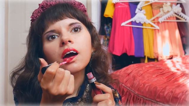 ?Этот цвет просто БОМБА? Наношу белорусскую кремовую помаду? Glam Look Cream Velvet от Luxvisage смотреть онлайн