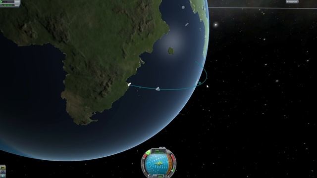 Kerbal Space Program asparagus staging смотреть онлайн