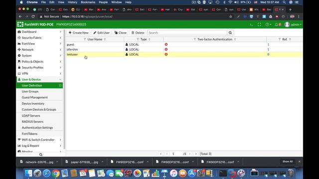 Fortigate” Create Users and Users Group in GUI смотреть онлайн