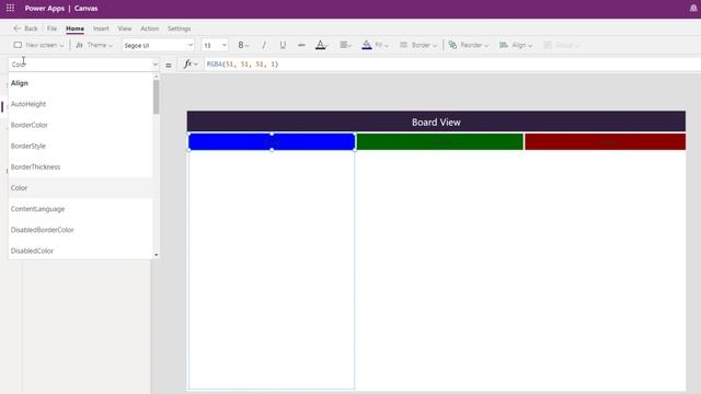 Kanban Board View in Power Apps | Gallery Designs & Styles смотреть онлайн