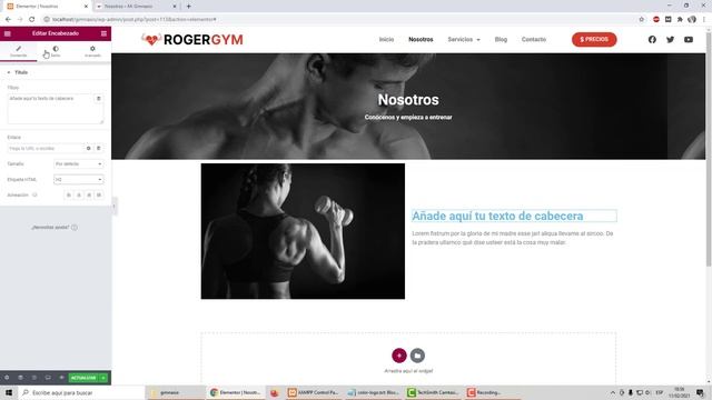 6. Diseño Página de Nosotros con Elementor en Wordpress смотреть онлайн