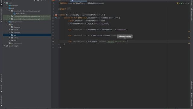 How to use videoView in 4 minutes Android Studio | Kotlin смотреть онлайн