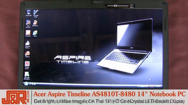 Acer Computer Aspire Timeline AS4810T-8480 14" Notebook PC смотреть онлайн