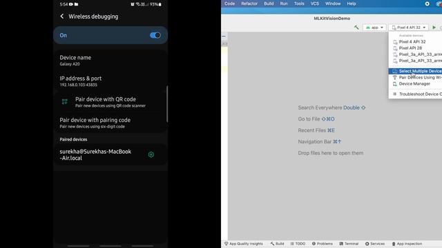 Fix "An error occurred connecting device. Scan to try again." error in Android Studio. смотреть онлайн