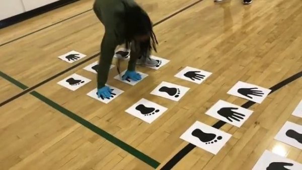 Wednesday, February 24 - Fun Fitness - Hands and Feet Hopscotch