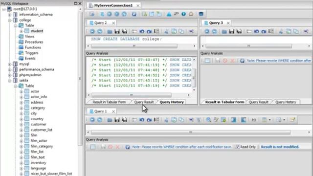 Managing MySQL by TroSQL Docking Windows смотреть онлайн