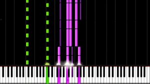 Красивая песня на фортепиано + НОТЫ ● Пианинко