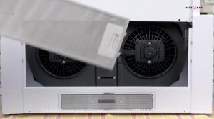 Установка угольного фильтра тип KU на вытяжки бренда KRONA вариант 2