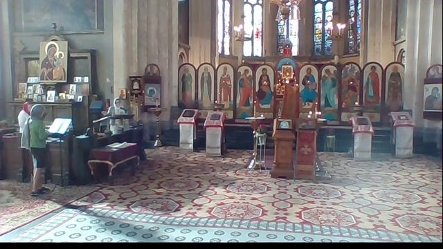 Божественная литургия в праздник великомученика Георгия Победоносца 06.05.2020 смотреть онлайн