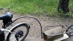 Самодельный велоприцеп на одном колесе Ч.3 (Искусство строить)