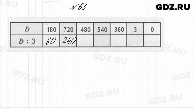 № 63 - Математика 4 класс 1 часть Моро смотреть онлайн