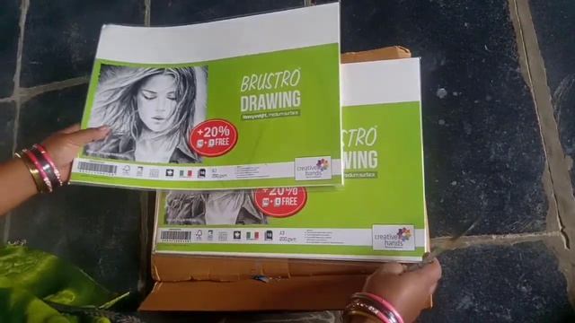 best sketch drawing paper ( unboxing video) tomu art studio.......////.... смотреть онлайн