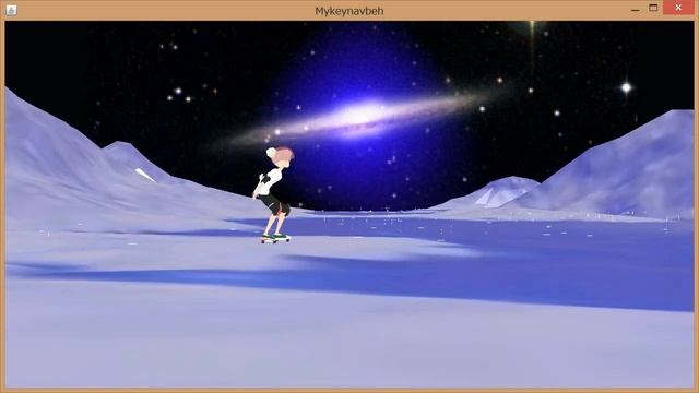 Java 3D: Flying Human Tinker Bell is doing the 900 (over Terragen Terrain)_4/人間ティンカーベルの2回転半 смотреть онлайн