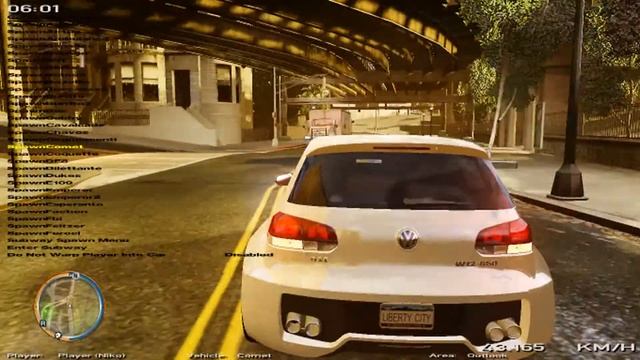 Volkswagen Golf Americano GTA IV смотреть онлайн