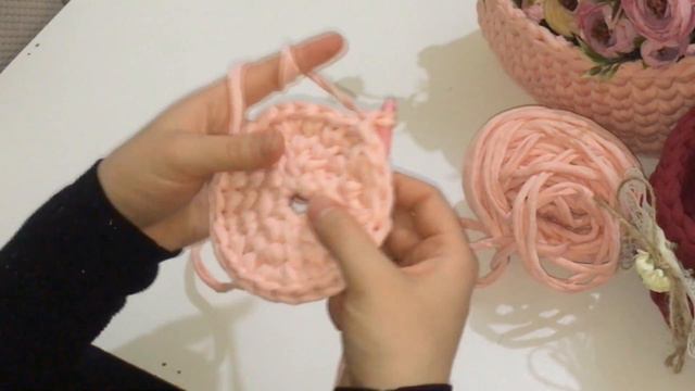 DIY Learn How to Make T-Shirt Yarn & Crochet a Basket смотреть онлайн