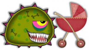 Суровый ЛИЗУН ГЛАЗАСТИК съедает все в городе! Игра Mutant Blobs Attack с ПАПУЛЕЙ