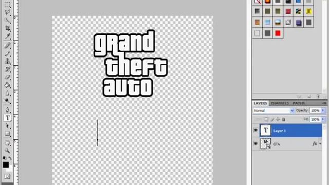 How to make San Andreas logo in Photoshop смотреть онлайн