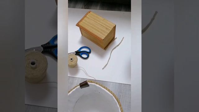 Шкатулка из бамбуковой салфетки смотреть онлайн