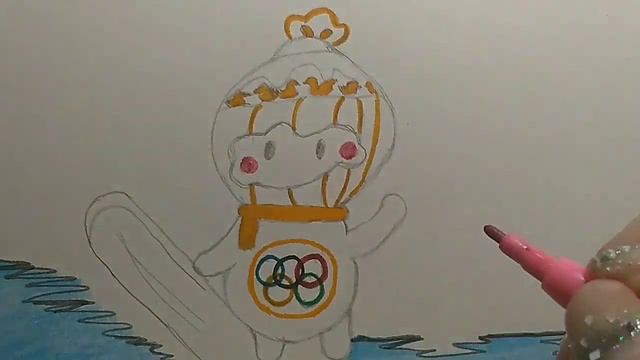 Рисуем фонарик СЮЭ ЖУН ЖУН / Рисуем талисман ПАРАЛИМПИЙСКИХ ИГР 2022 в ПЕКИНЕ / GasiM_ArT смотреть онлайн