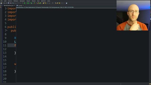 Worst Sorting Algorithm Ever? Let's Try Bogosort in Java смотреть онлайн