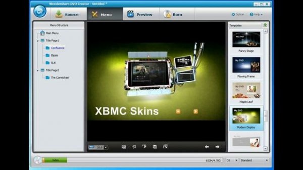 Wondershare DVD Creator for Windows Walkthrough