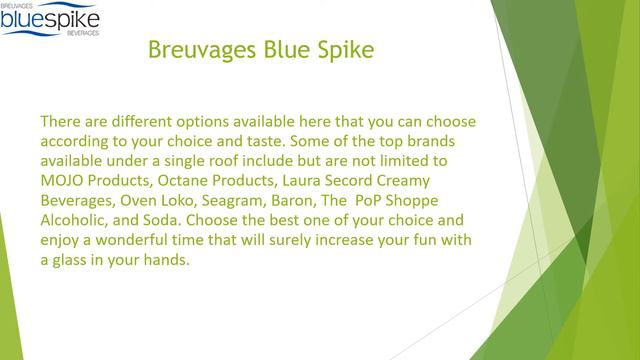 Breuvages Blue Spike | Nicolas Gagnon-Oosterwaal | Mathieu Gagnon-Oosterwaal | Blue Spike Beverages смотреть онлайн