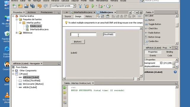interfaces graficas java смотреть онлайн