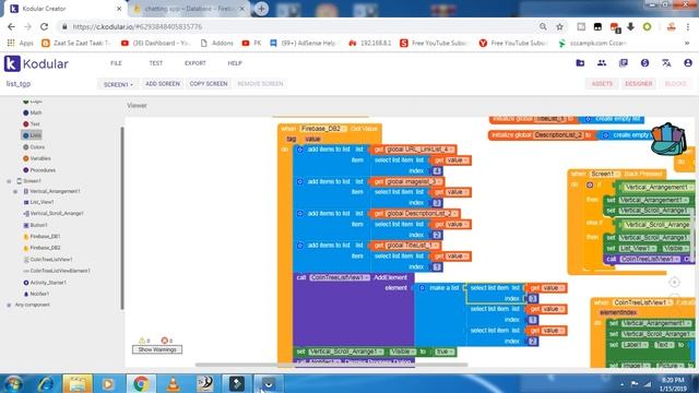 Firebase List Viewer App with Auto Image and Link update: Colin Tree List View Element смотреть онлайн
