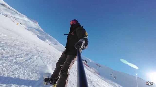 Snowboarding in Canazei -Belvedere- Sass Becè смотреть онлайн