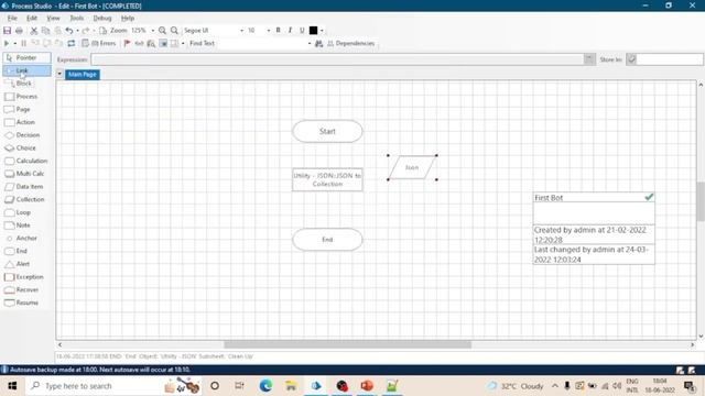 Utility - JSON in Blue Prism смотреть онлайн