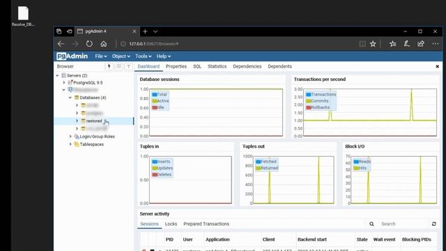 DaVinci Resolve Restore PostgreSQL Database смотреть онлайн