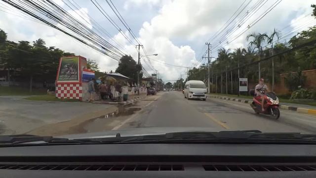 поездка из Макро в Аванту - Сонгкран - камера в салоне смотреть онлайн