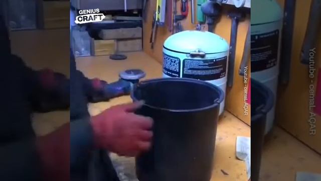 Мусорный бак своими руками