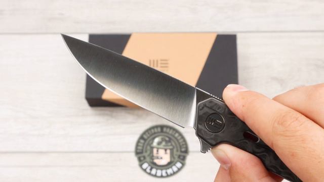 Нож WE Knife Navo, CPM 20CV, Rose Carbon Fiber/Titanium