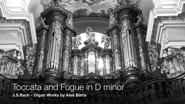 Bach - Toccata and Fugue in D minor organ - Aleš Bárta смотреть онлайн