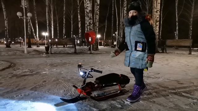 Электроснегокат SCI scooter смотреть онлайн
