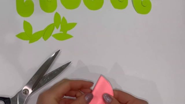 Аплікація на тему «Весна», «Квіткова гірлянда». Аппликация на тему «Весна», «Цветочная герлянда». смотреть онлайн