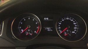 Фольксваген Джетта Горит на приборке ошибка инспекция.