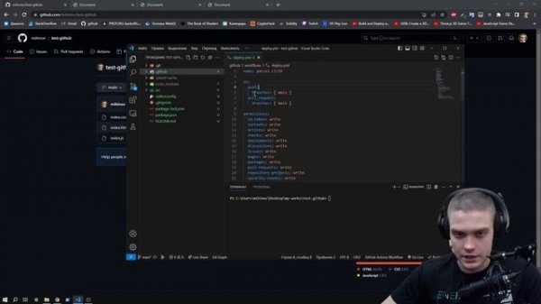 Как выложить сайт на Github + Github Actions CI/CD