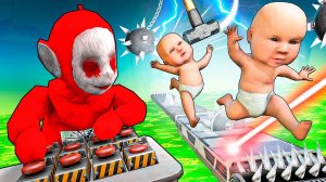 СЛЕНДИПУЗИК ПРОТИВ МЕЛКИХ! КТО ПОБЕДИТ? БЕЗУМНАЯ ДОРОГА СМЕРТИ В Garry`s Mod