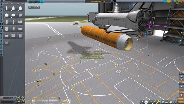 KSP Tutorial: How To Build A Stock Space Shuttle | NO DLC REQUIRED | смотреть онлайн