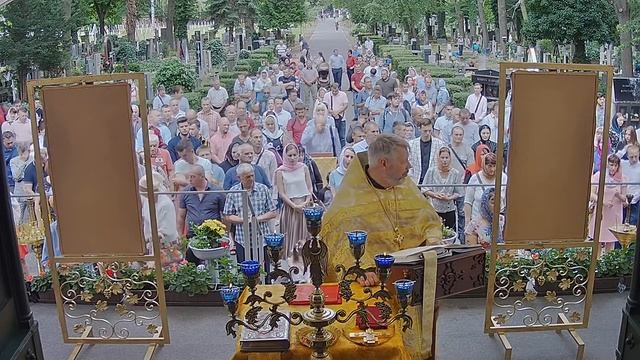 Трансляция. Литургия. Воскресение. 26.7.2020. Неделя 7-я по Пятидесятнице. Собор Архангела Гавриила смотреть онлайн