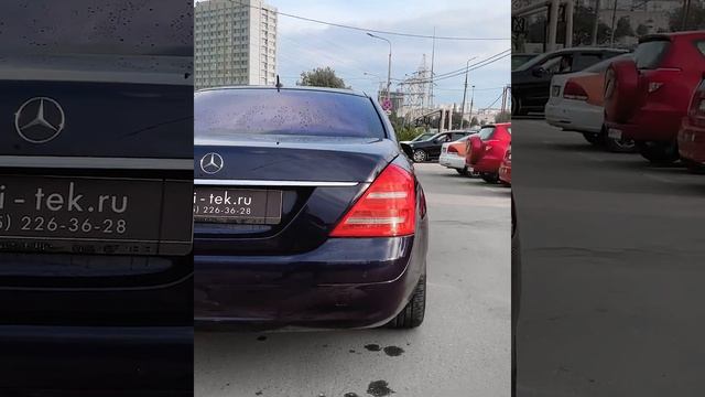 СОЧНЕЙШИЙ ВЫХЛОП для MERCEDES W221 4.7L ATMO 2008 смотреть онлайн