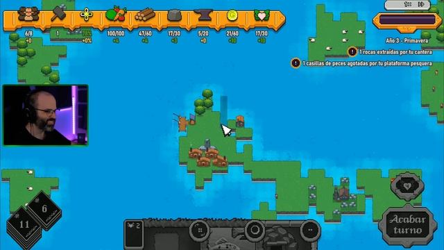 CONSTRUCCIÓN Y DEFENSA DE CIUDADES CON CARTAS | THESE DOOMED ISLES Gameplay Español смотреть онлайн