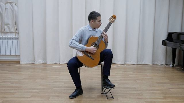 Терентьев Богдан. Классическая гитара. смотреть онлайн