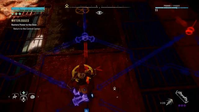 horizon zero dawn frozen wilds water logged puzzle смотреть онлайн