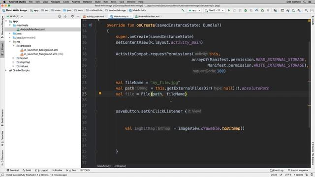 Android Development | Saving an Image to the Storage смотреть онлайн