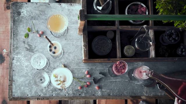 Vegan Kombucha sorbet and garden bar: pretty summer mock tails смотреть онлайн