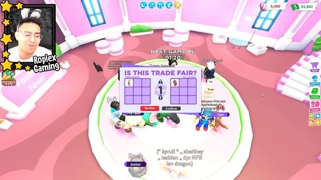 Trading all the NEW SPRING PETS! (Adopt me) смотреть онлайн