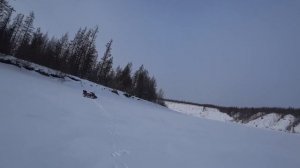 ПОПАЛИ В НАЛЕДЬ НА СНЕГОХОДЕ! СЛОЖНЫЙ ПУТЬ К ЦЕЛИ.